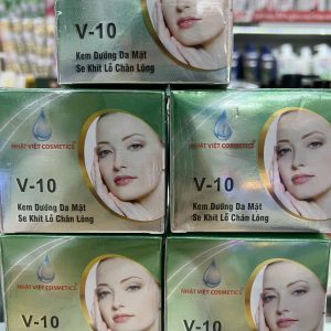 Kem dưỡng da mặt se khít lỗ chân lông Ngọc Trai đen sữa ong chúa Nhật Việt 10g