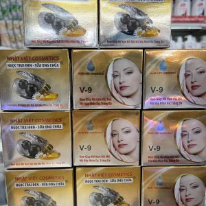 Kem giúp mờ nám đồi mồi mờ nếp nhăn Ngọc Trai đen sữa ong chúa Nhật Việt 10g