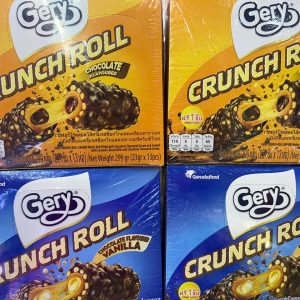 Bánh cuộn phủ socola hương vani - Hộp 299g (13 gói * 23g)