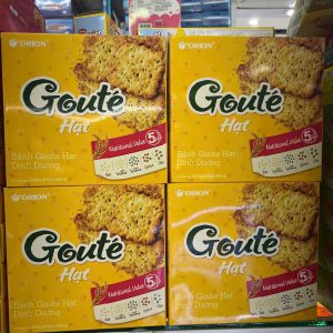 Bánh Goute hạt dinh dưỡng - Hộp 316,8g ( 8gói* 39,6g)