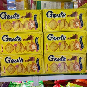 Bánh Goute mè giòn tan - Hộp 158,4g , 4 gói
