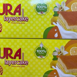 Bánh Hura vị cam - Hộp 90g ( 6 cái * 15g )