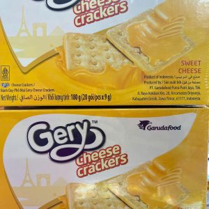 Bánh quy phô mai Gery - Hộp 180g (20 gói)