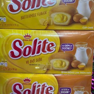 Bánh Solite vị bơ sữa - Hộp 324g (18 gói)