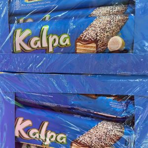 Bánh xốp kem phủ socola dừa Kalpa - Hộp 240g (12 thanh)