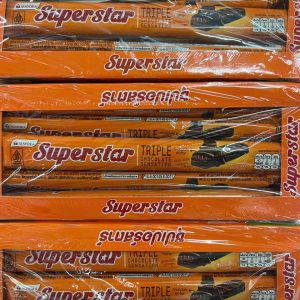 Bánh xốp Socola superstar - Hộp 150g (12 thanh)