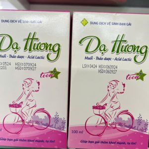 Dung dịch vệ sinh phụ nữ Dạ Hương - Chai 100ml