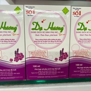 Dung dịch vệ sinh phụ nữ Dạ Hương - hương lavender- Chai 100ml