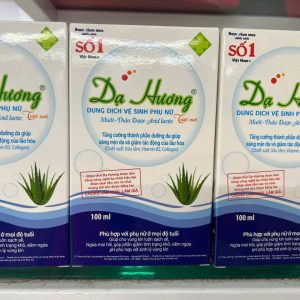 Dung dịch vệ sinh phụ nữ Dạ Hương - hương nha đam - Chai 100ml
