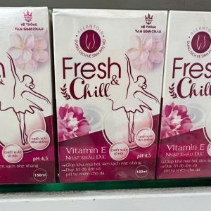 Dung dịch vệ sinh phụ nữ Fresh chill Vitamin E - Chai 150ml