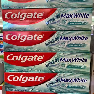 Kem đánh răng Colgate MaxWhite hương bạc hà pha lê 170g