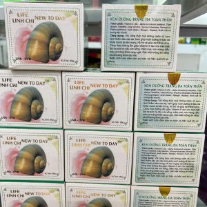 Kem dưỡng trắng da toàn thân New to Day Linh Chi 90g