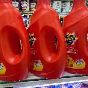 Nước giặt xả Swat hương nước hoa dưỡng vải chống nhăn 3,3kg