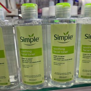 Nước hoa Hồng Simple lành tính giúp làm dịu da 200ml