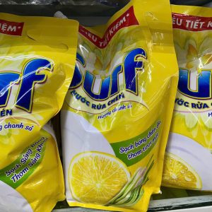 Nước rửa chén hương Chanh xả Surf - 3,2kg