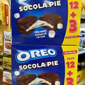 Bánh oreo socolapie Hộp 12 cái tặng 3 cái 420g