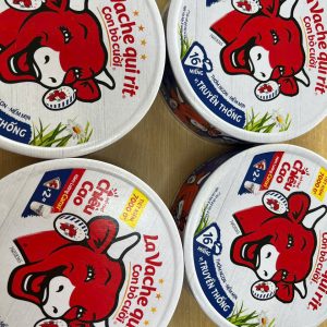 Phô mai La Vache Qui Rit con bò cười vị truyền thống - Hộp 224 (16 cái)