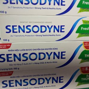 Kem đánh răng Sensodyne Fresh Mint giúp giảm ê buốt răng 100g