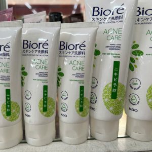 Sữa rửa mặt Biore sạch mụn kháng khuẩn - Chai 100g