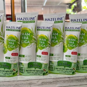 Sữa rửa mặt Hazeline tràm trà Cica - Chai 100g