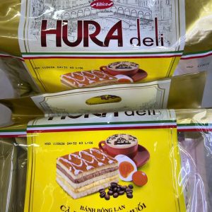 Bánh bông lan cà phê trứng muối