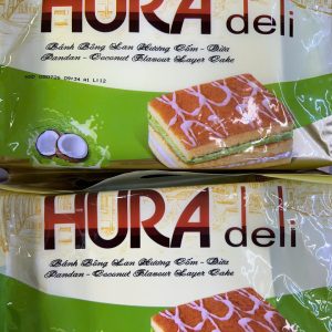 Bánh Hura bông lan hương cốm dừa