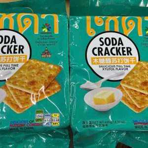 Bánh quy ăn kiêng soda Cracker vị phô mai - Bì 400g