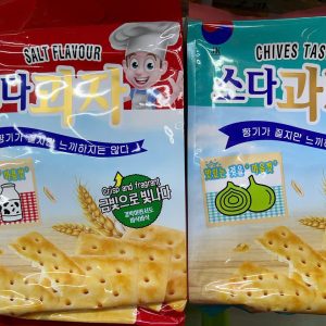 Bánh quy soda vị hành (xanh) - Bịch 420g