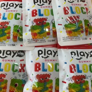 Kẹo dẻo xếp hình PlayMore - Trọng lượng 64g