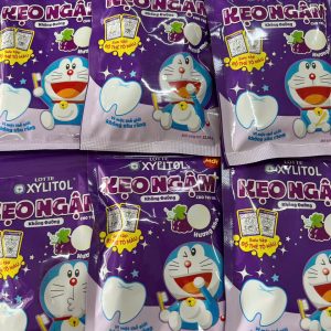 Kẹo ngậm không đường Lotte Xylitol hương nho dành cho trẻ em