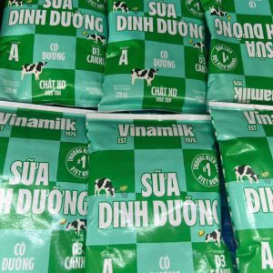 Sữa bịch Vinamilk dinh dưỡng có đường 220ml - thùng