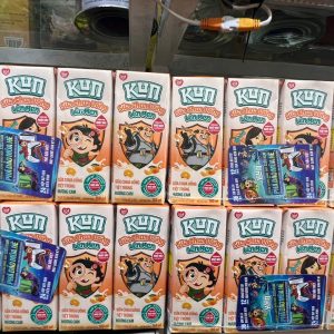 Sữa chua uống lên men kun vị cam 180 ml - lốc