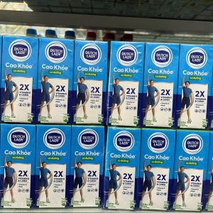 Sữa dinh dưỡng cao khỏe có đường dutch lady 170ml - lốc