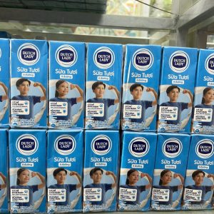 Sữa tươi ít đường dutch lady 180ml - lốc