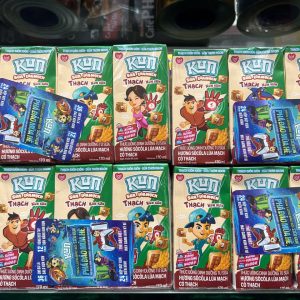 Sữa kun thạch lúa mạch socola 170ml - lốc