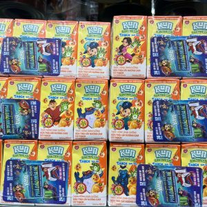 Sữa kun trái cây thạch hương cam 100ml - lốc