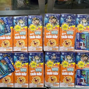 Sữa trái cây kun vị cam 180ml  - lốc