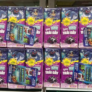 Sữa trái cây kun vị nho 180ml - thùng