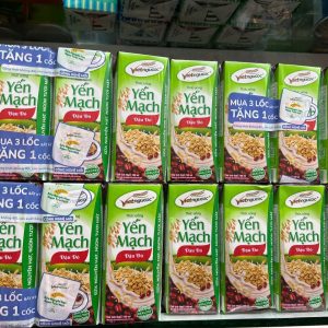 Sữa ngũ cốc yến mạch đậu đỏ 180ml - lốc