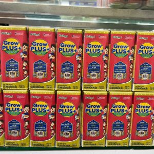 Sữa NutiFood grow plus+ đỏ có đường 180ml - lốc