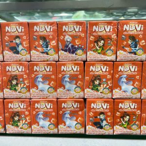 Sữa nuvi sữa tươi có thạch vị cam 100ml - lốc