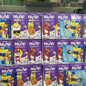 Sữa nuvi sữa tươi có thạch vị khoai môn 110ml - lốc