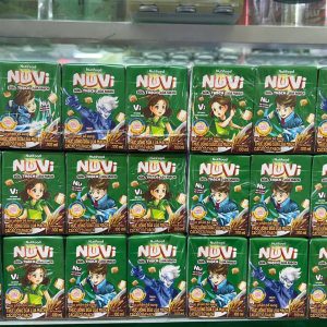 Sữa nuvi sữa tươi có thạch vị socola 110ml - lốc