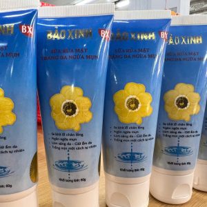 Sữa rửa mặt Bảo xinh trắng da ngừa mụn - Chai 60g