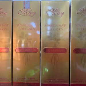 Sữa rửa mặt collagen Cao sâm vàng May - Chai 100ml
