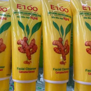 Sữa rửa mặt nghệ E100 - Chai 100g