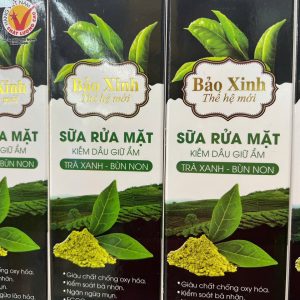 Sữa rửa mặt trà xanh bùn non Bảo Xinh - Chai 100g
