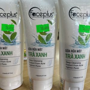 Sữa rửa mặt trà xanh Faceplus - Chai 170ml