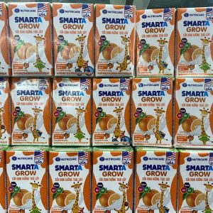 Sữa trái cây smarta grow vị cam 110 ml - lốc
