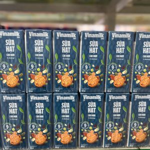 Sữa vinamilk hạt cao đạm ít đường 180 ml - lốc